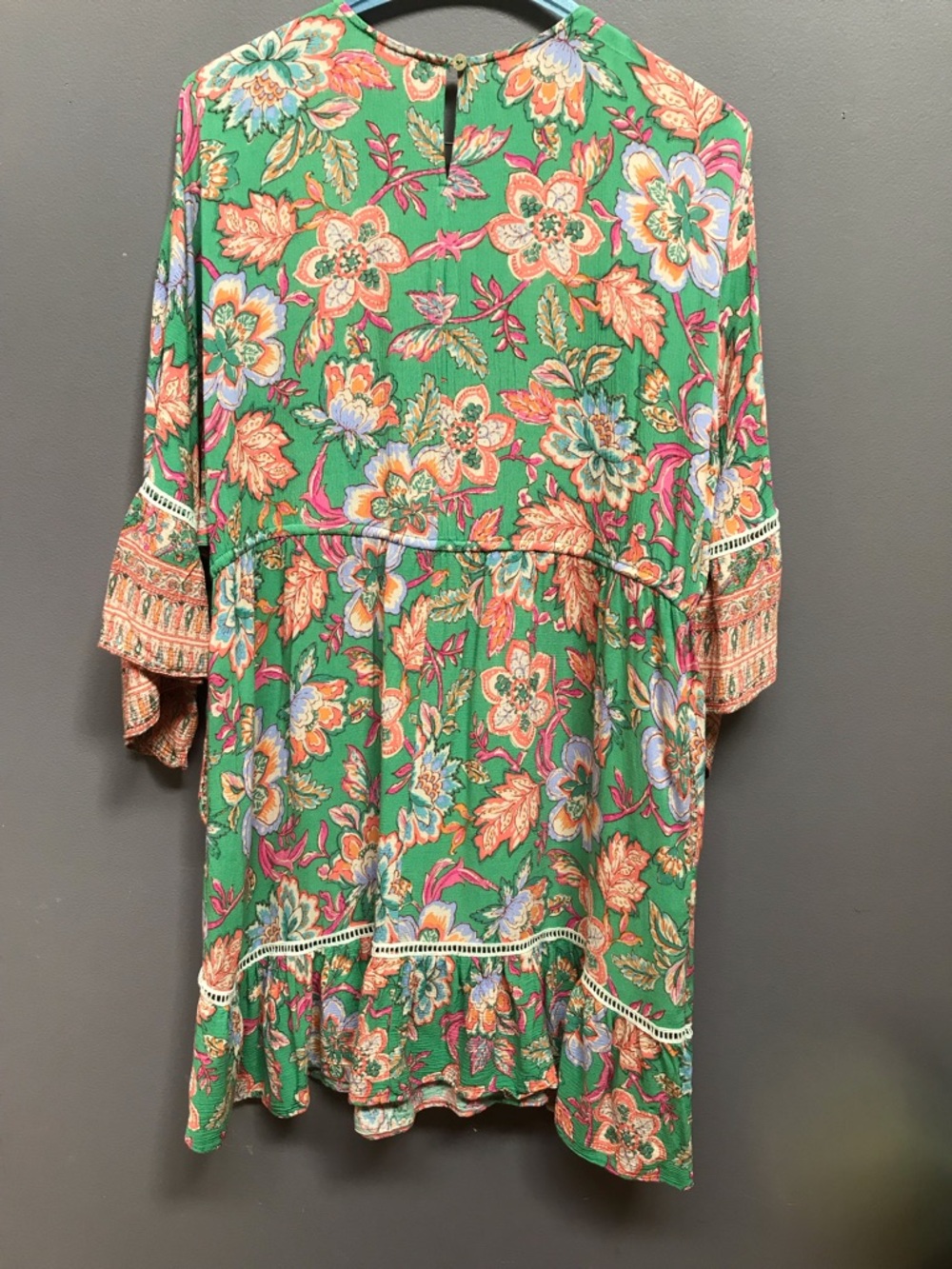 Easel Dreamy Doll Boho Mini Dress Sz M - Picture 5 of 7
